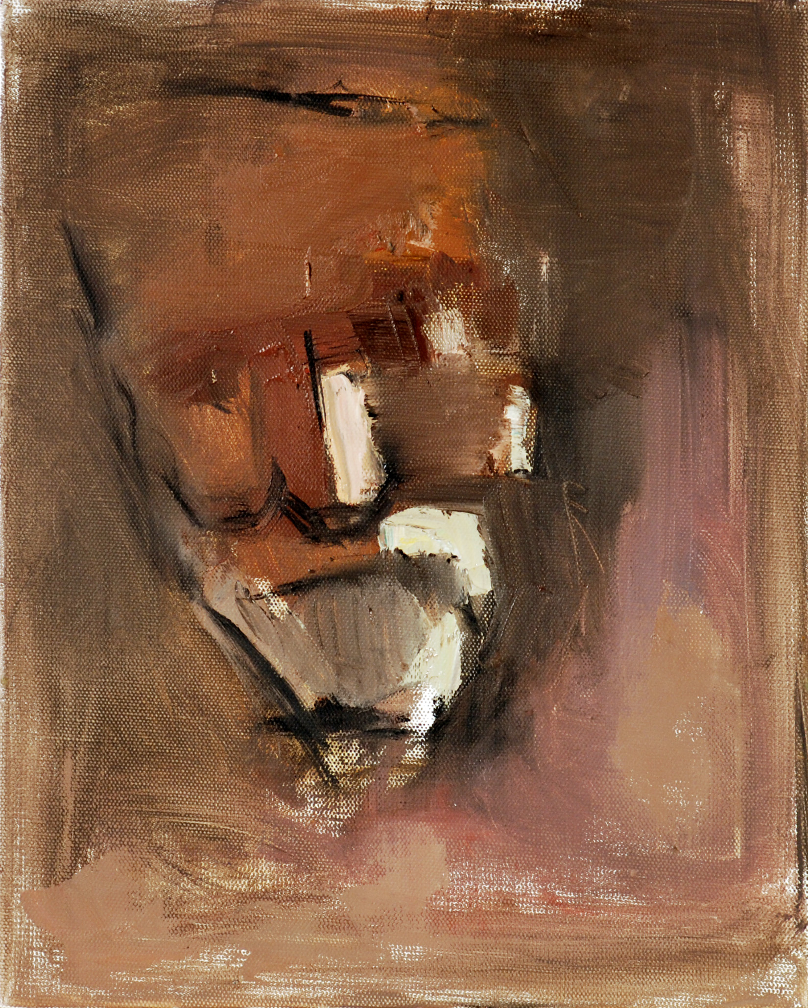 «Автопортрет», 2011 год, холст/масло, 50х40.