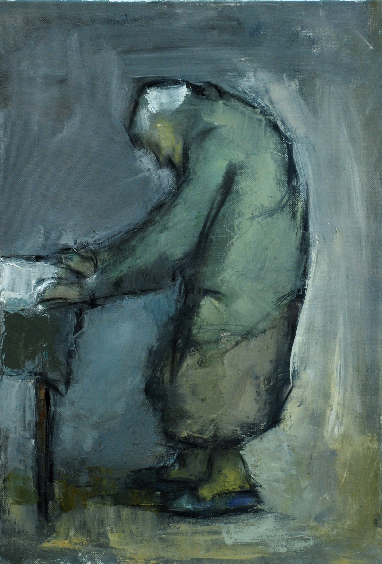 «Бабушка», 2011 год, холст/масло, 80х55.