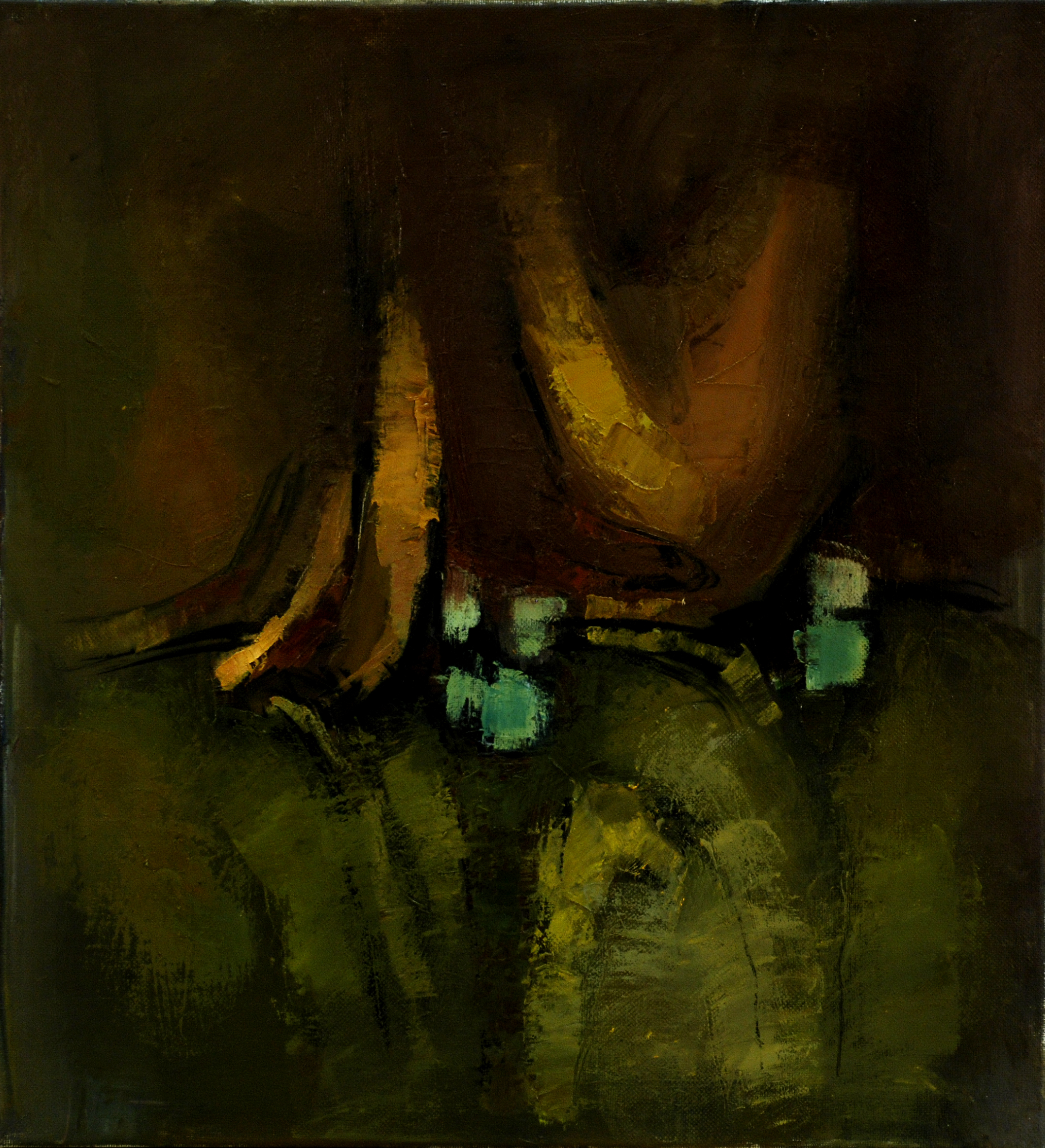 «Отражение», 2011 год, холст/масло, 65х60.