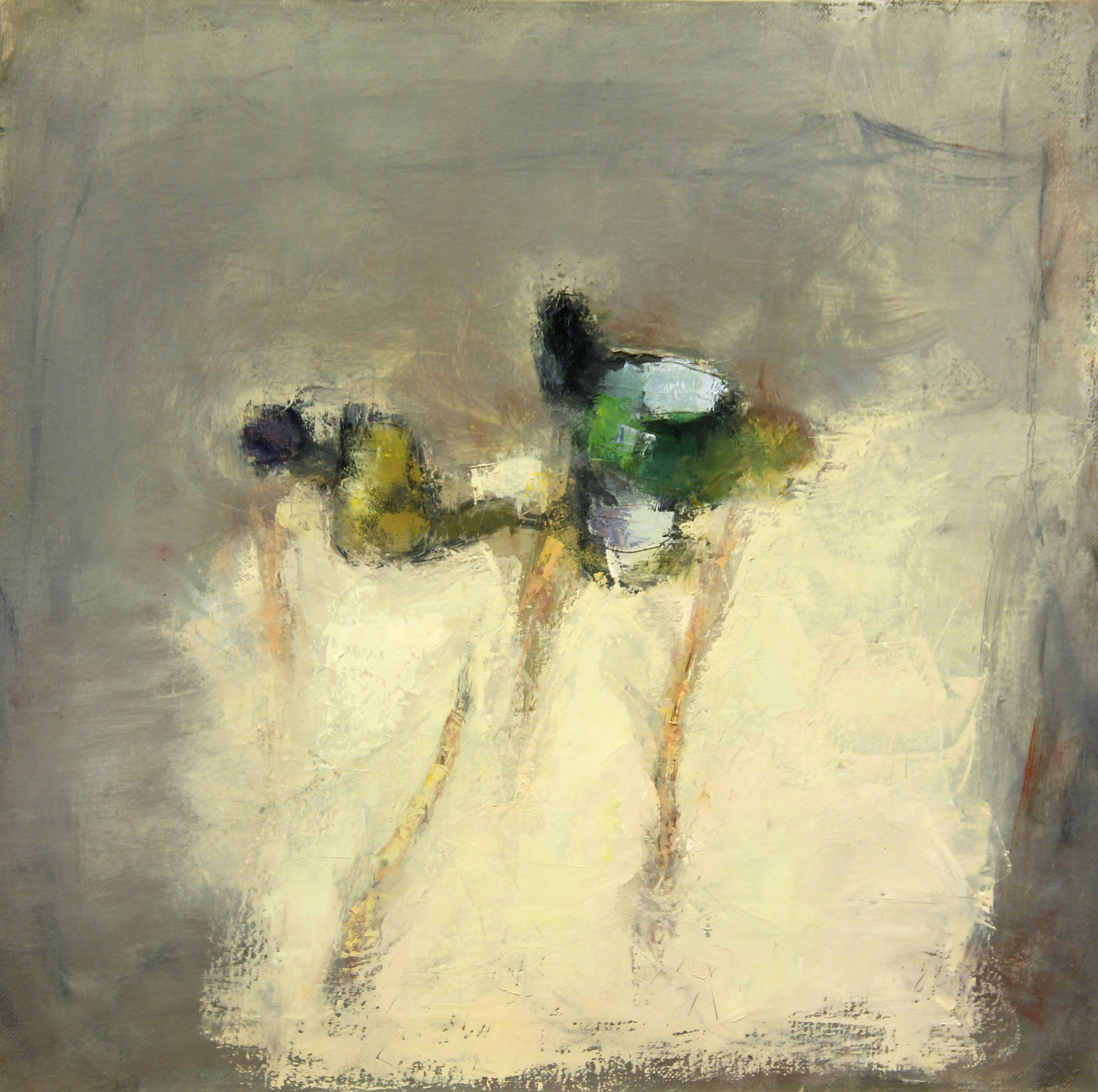 «Солнце на столе», 2012 год, холст/масло, 60х60.