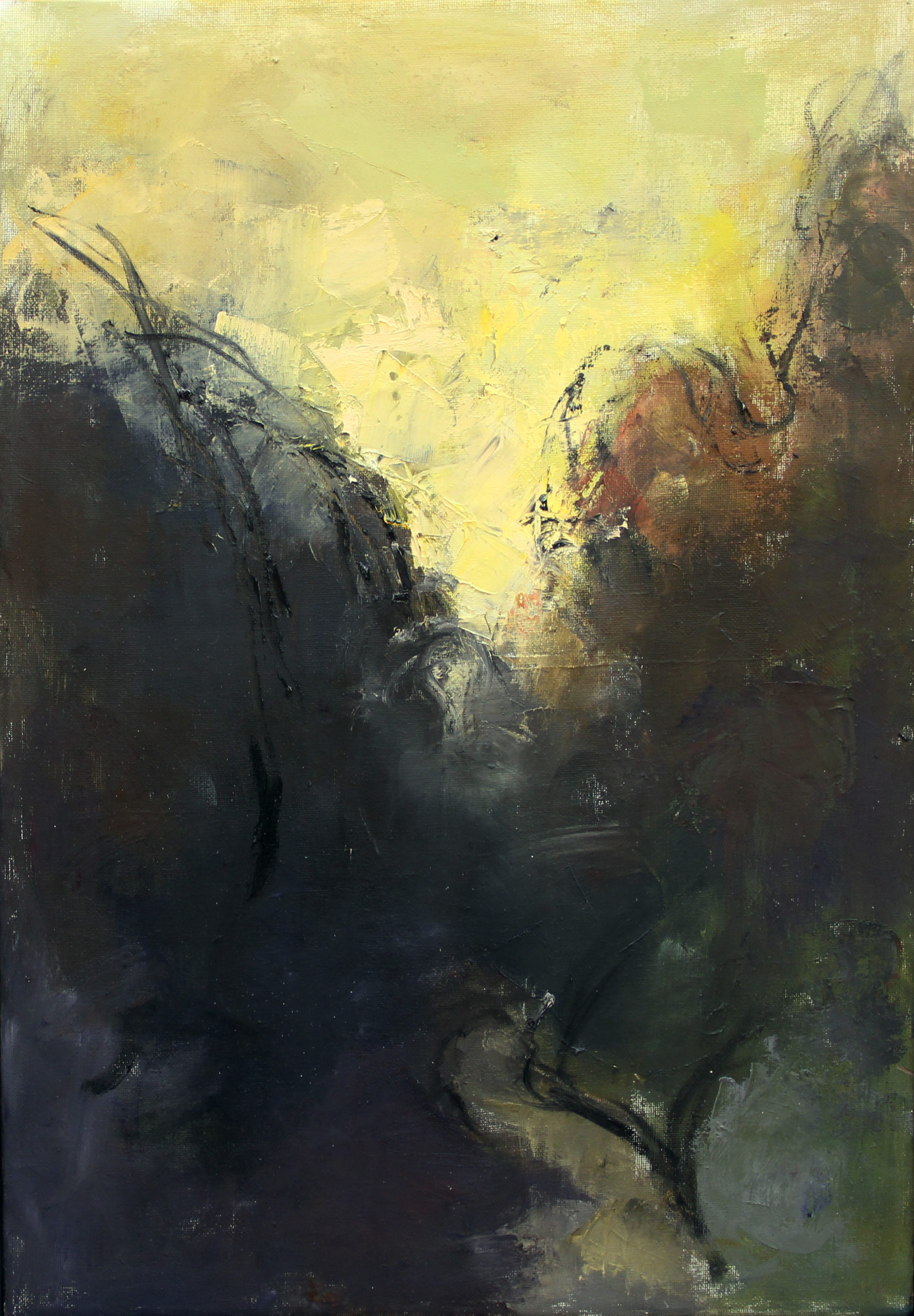 «Восход», 2015 год, холст/масло, 75х55.